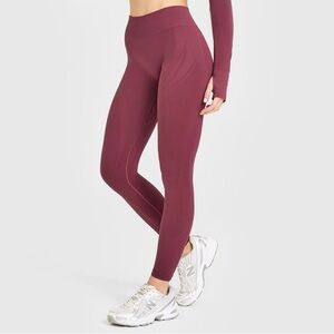 Oner Active Enhancelift Leggings — Burnt Maroon